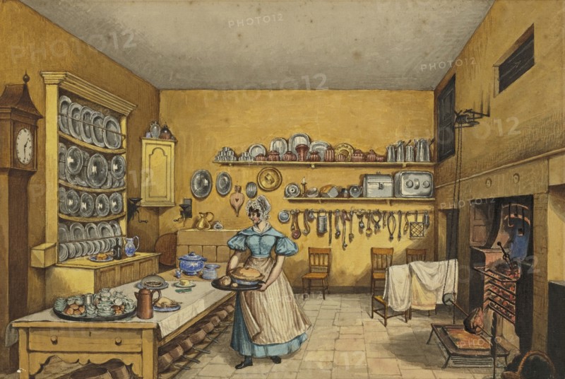 The Kitchen at Langton Hall .