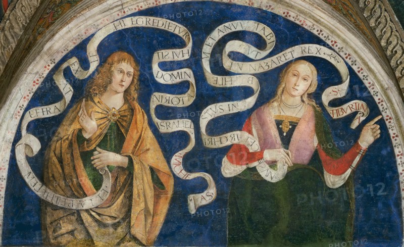 The Prophet Micah and the Tiburtine Sibyl, 1492-1495.