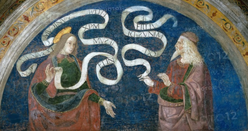 John the Evangelist and the King David, 1492-1495.