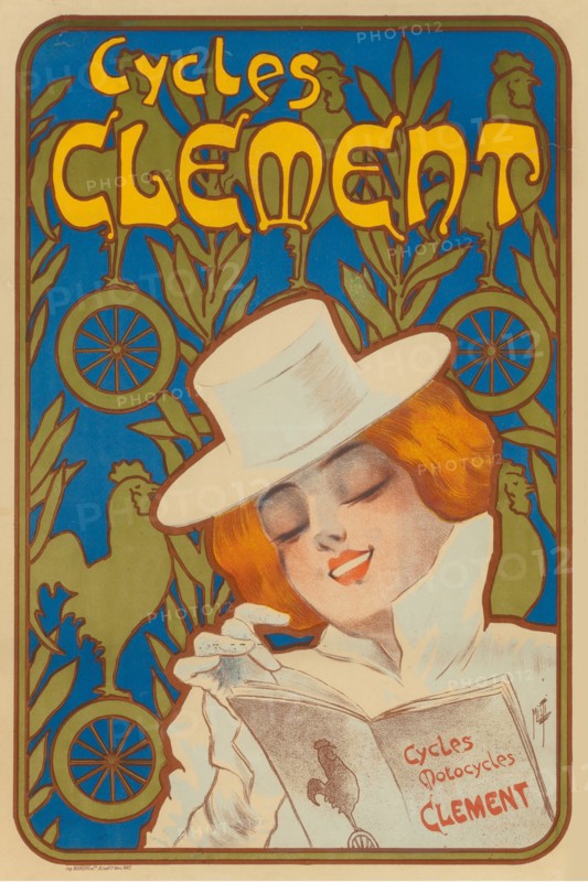 Cycles Clement, c. 1900.