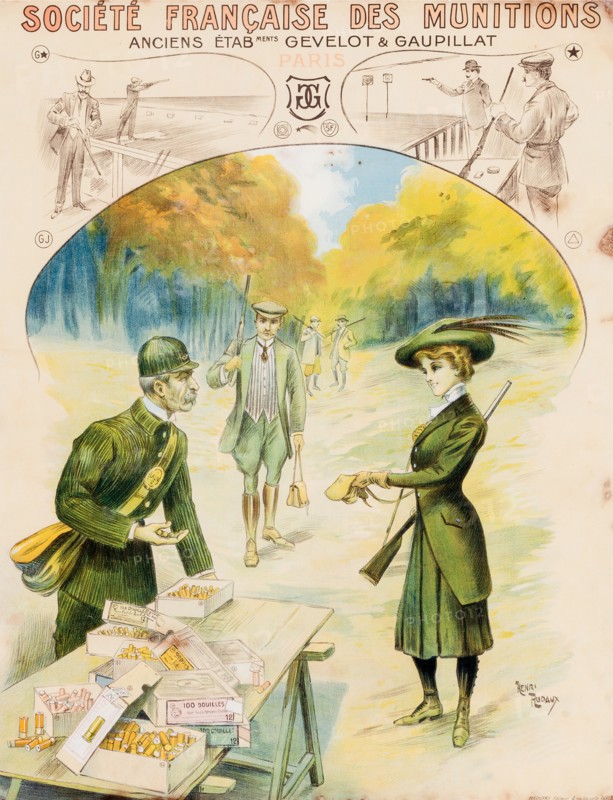 Societe Francaise des Munitions, c. 1900.