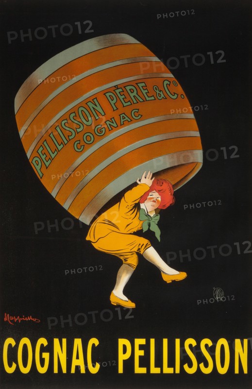 Cappiello, affiche pour le Cognac "Pellisson"