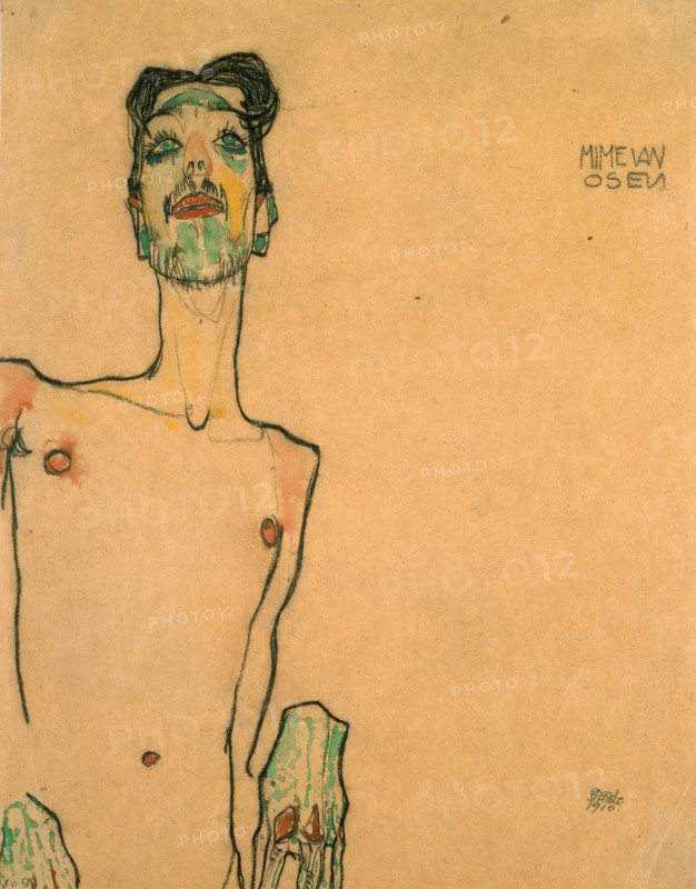 Mime Van Osen, 1910.