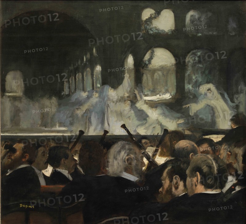 The Ballet Scene from Meyerbeer's Opera Robert Le Diable (Ballet of the Nuns), 1876.
