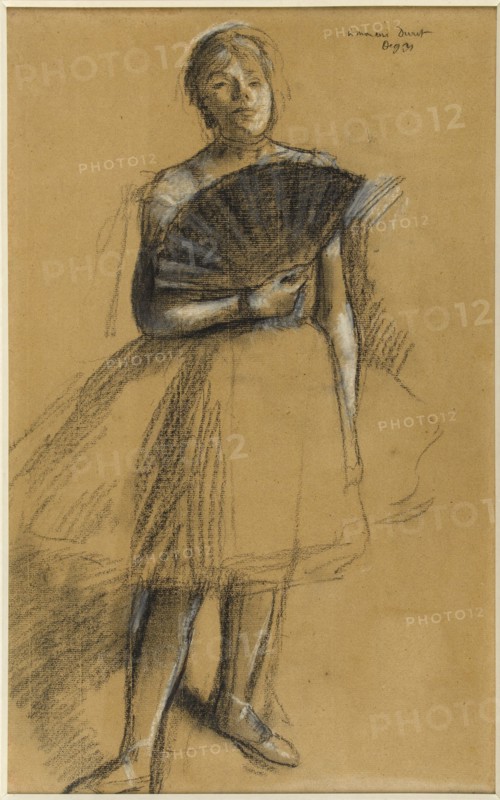 Girl with a Fan.