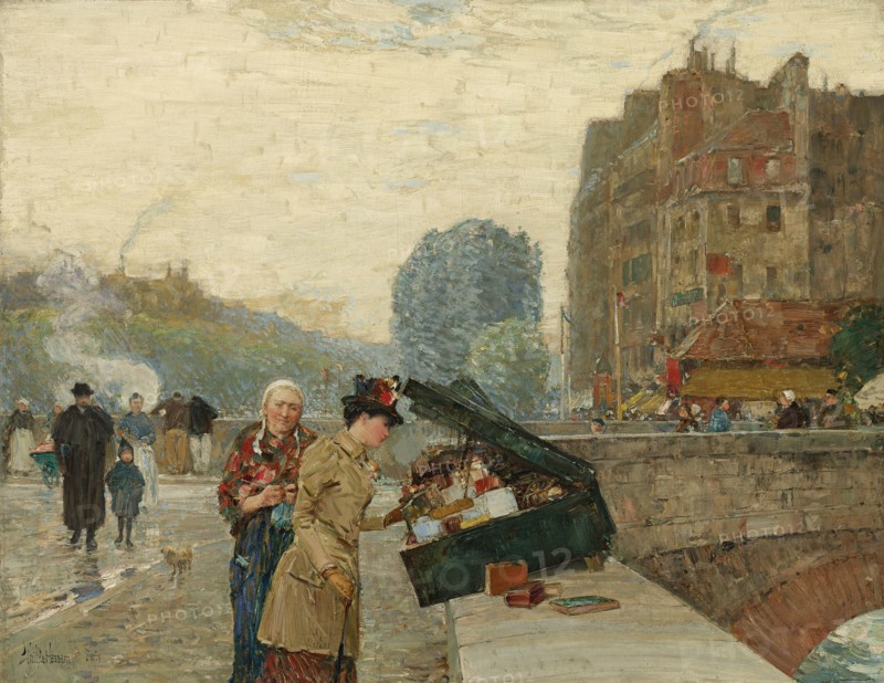 Quai Saint-Michel, 1888.