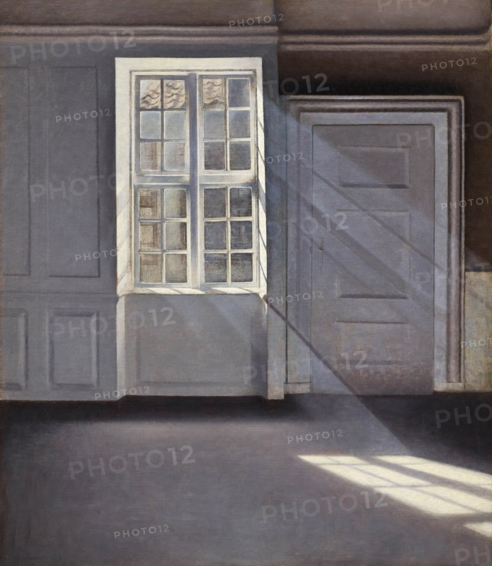 Sunshine. Dust motes dancing in the sunbeams, 1900.