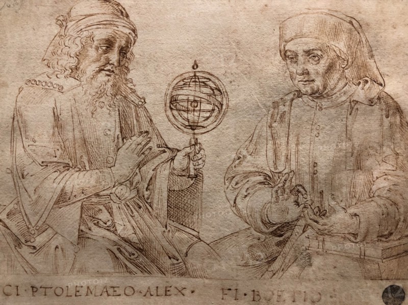 Claudius Ptolemy and Boethius.