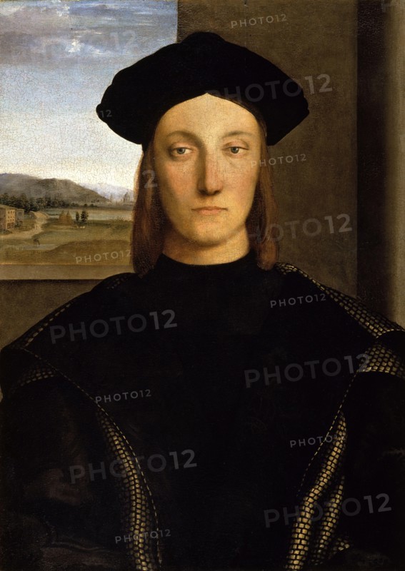 Portrait of Guidobaldo da Montefeltro (1472-1508), Duke of Urbino , ca 1506.