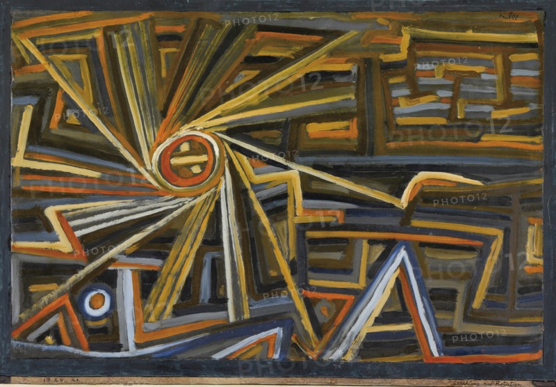 Strahlung und Rotation (Rayonnement et rotation), 1924.