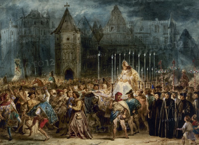 The Feast of Fools (La Fête des Fous). The Hunchback of Notre-Dame by Victor Hugo.