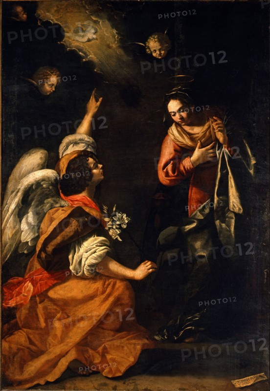 The Annunciation.