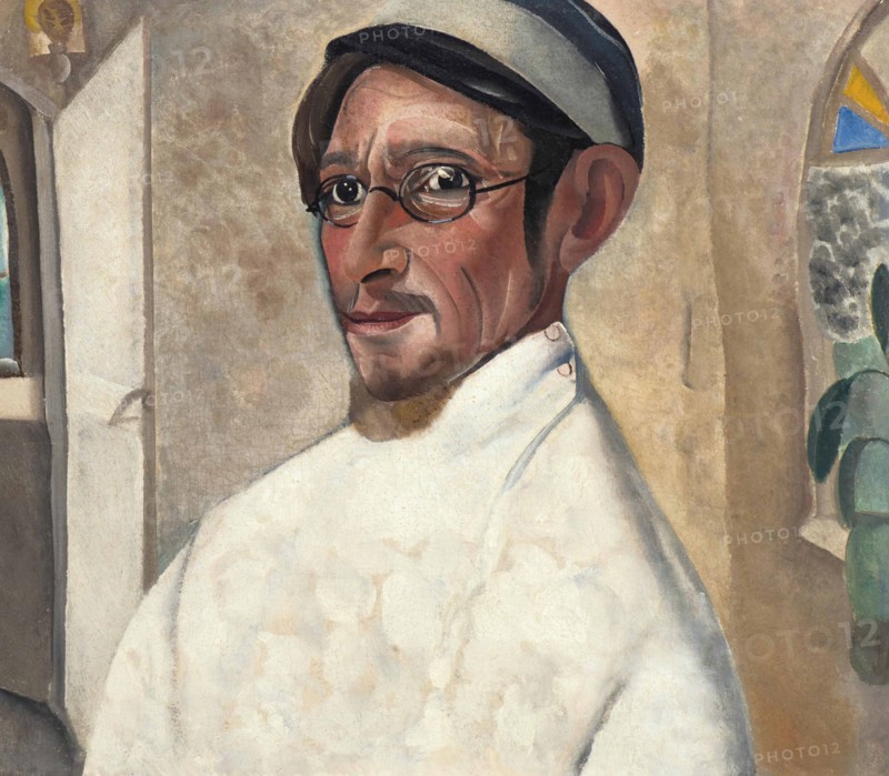 Portrait of the actor Nikolai Podgorny as Peter Trofimov in The Cherry Orchard by Anton Chekov, 19