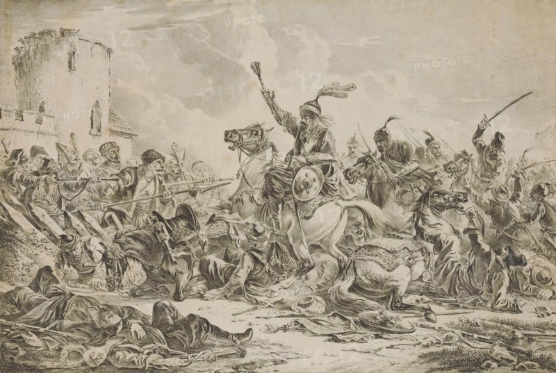 Battle Between the Georgians and Mountain Tribes, 1826.