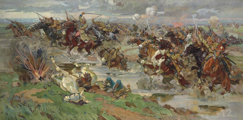 The Red Cavalry at Perekop, Early 1920s.