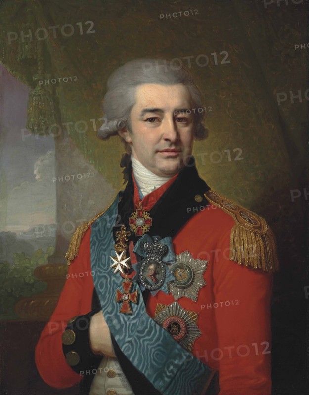 Portrait of Prince Pyotr Vasilyevich Lopukhin (1753-1827), c. 1801.