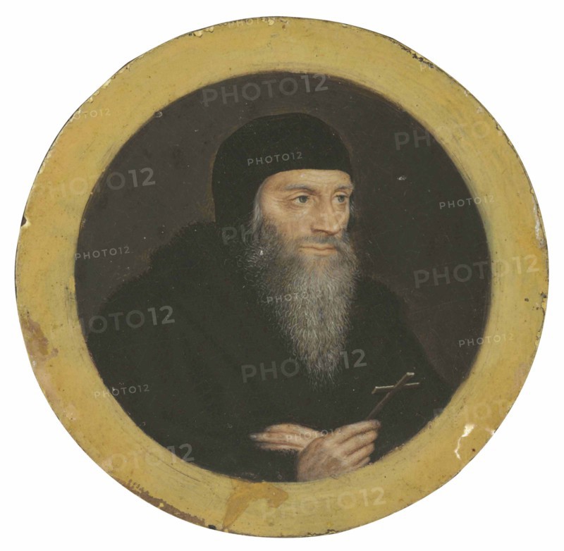 Portrait of Sir Thomas More as he was led to execution.