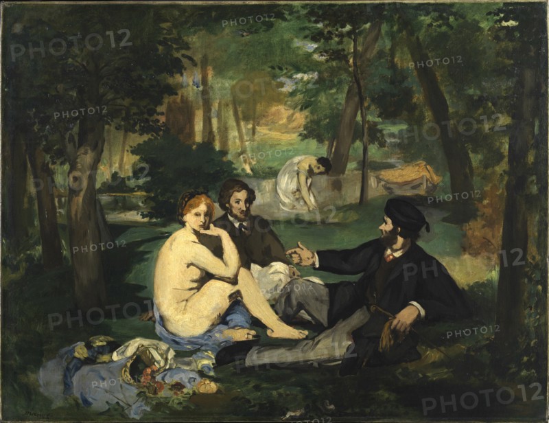 The Luncheon on the Grass, ca 1863.