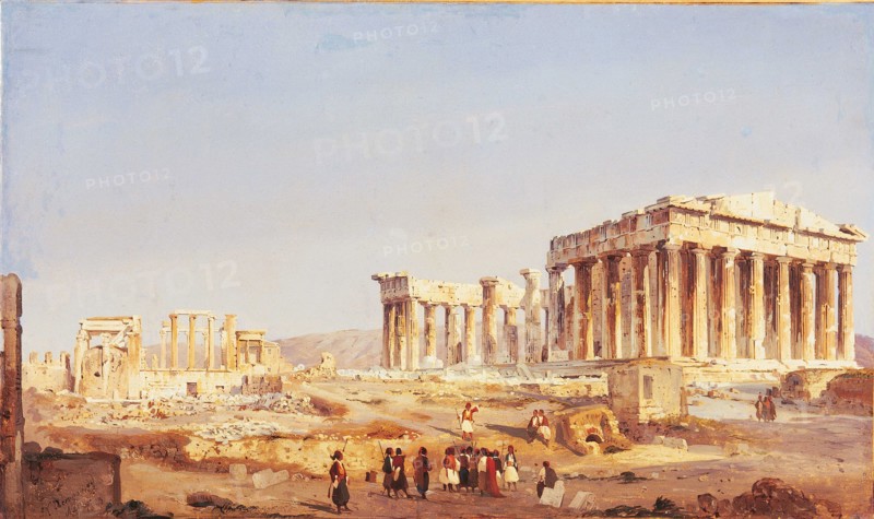 The Parthenon, 1843.