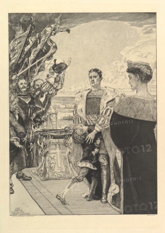 Ruler (from the series On Death II), 1898-1910.