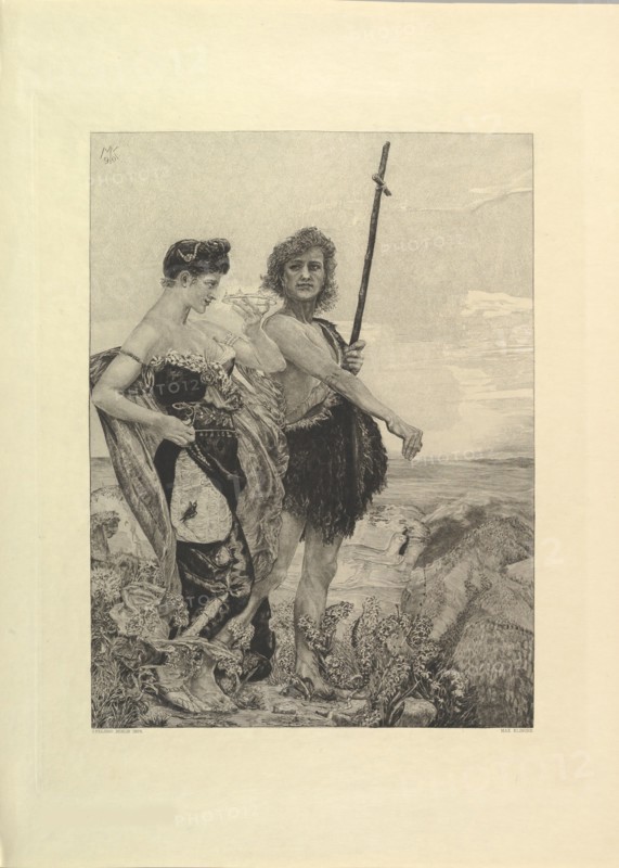 Temptation. (from the series On Death II), 1898-1910.