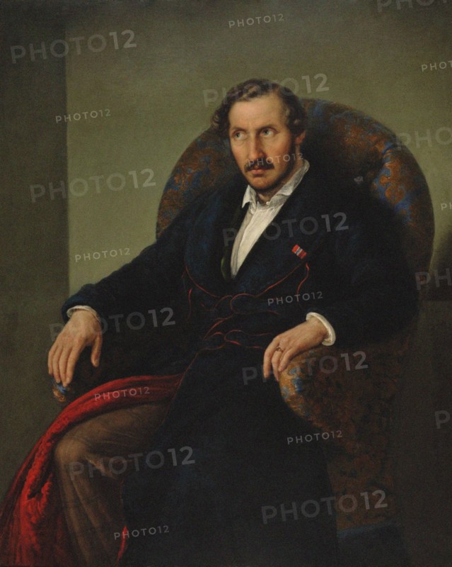 Portrait of the composer Gaetano Donizetti (1797-1848), 1847-1848.