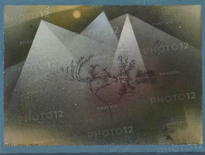 Mountains in Winter (Gebirge im Winter), 1925.