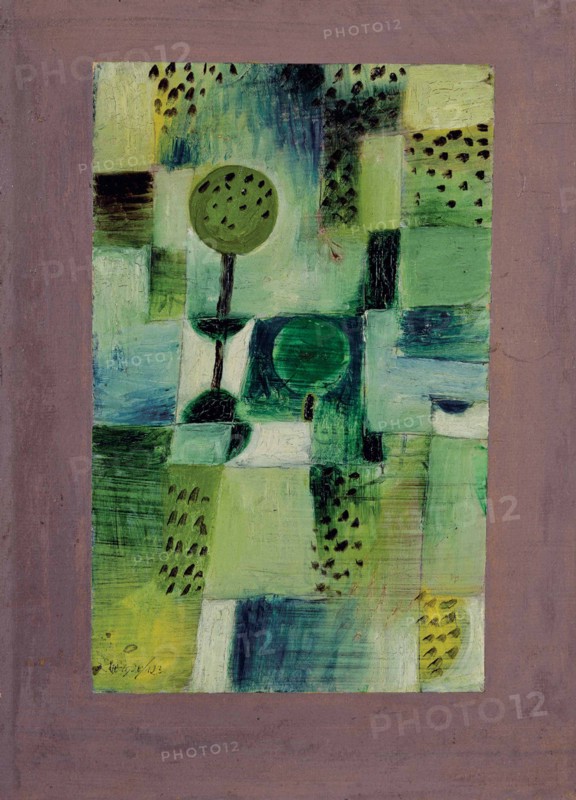 Parkbild bei Regen (Park in the Rain), 1920.