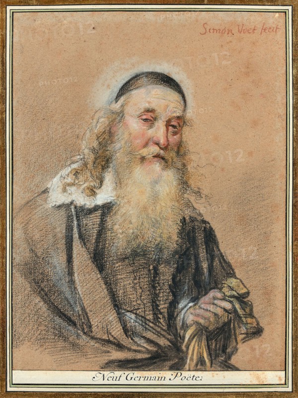 Portrait of the poet Louis de Neufgermain (1574-1662).