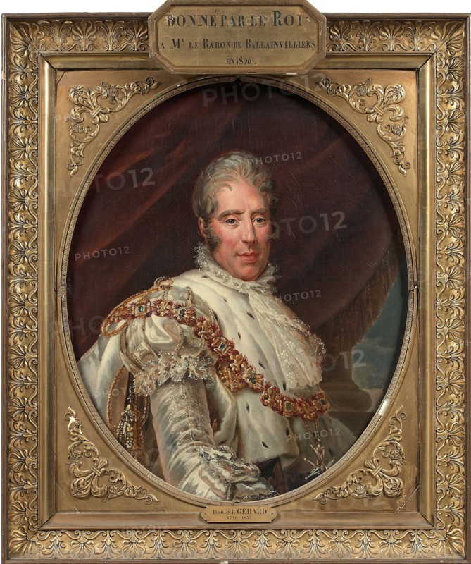 Portrait of King Charles X of France (1757-1836).