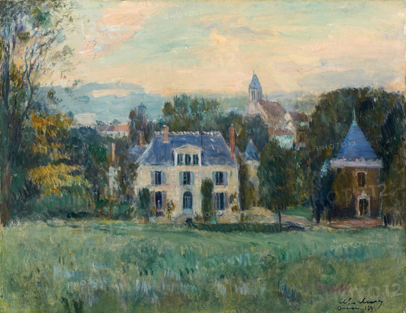 La maison de Paulin, Ornans , 1899.