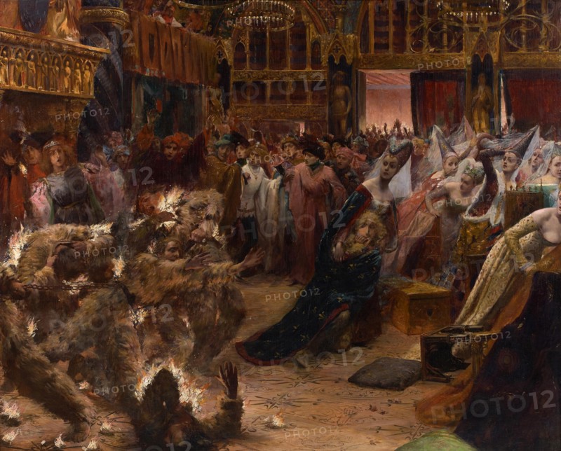 Bal des Ardents, 1880s.