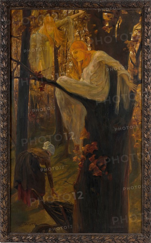 Herbstweben, 1899.
