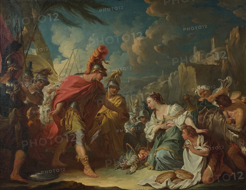 David und Abigail, First half of the 18th cent..