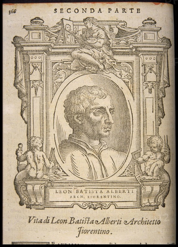 Leon Battista Alberti, ca 1568.