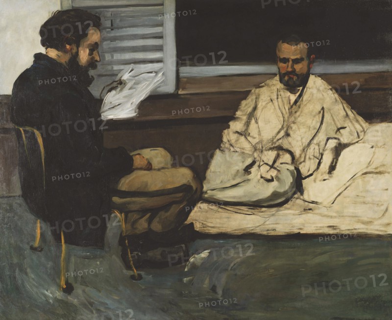 Cézanne, Paul Alexis lisant à Émile Zola