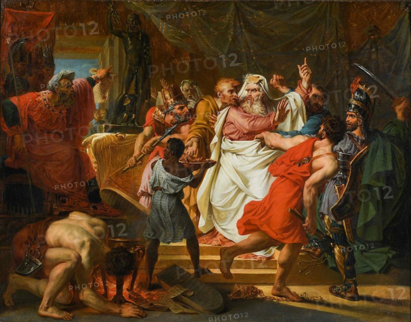 The constancy of High Priest Eleazar (La Constance d?Eléazar), 1792.