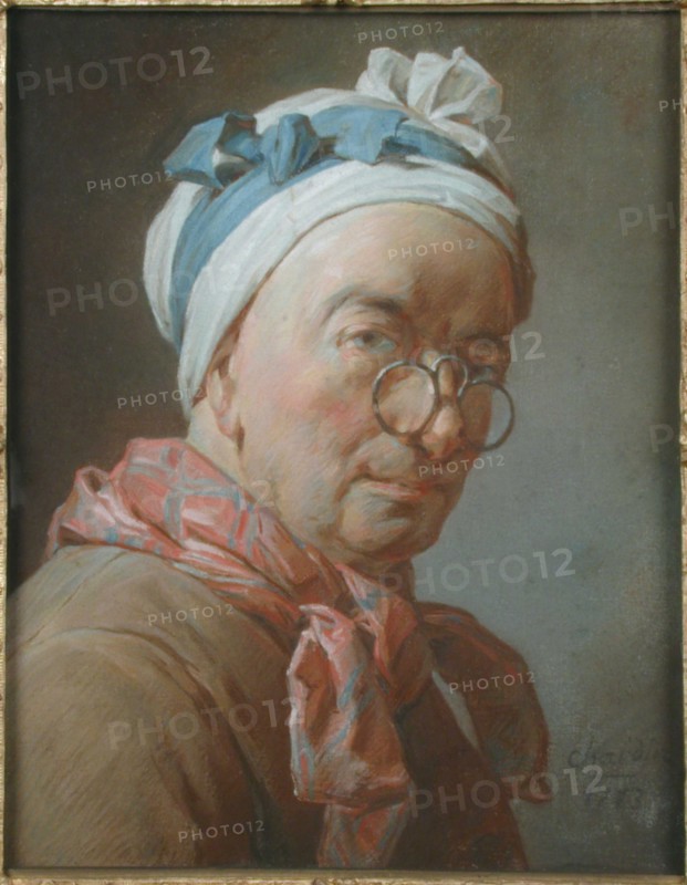 Self-portrait with spectacles, 1773.
