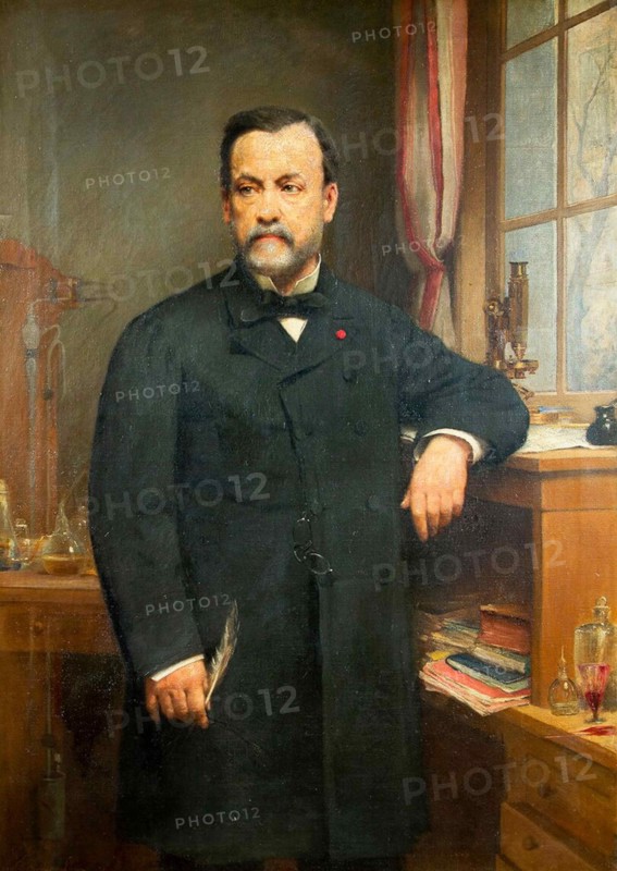 Portrait of Louis Pasteur (1822-1895).