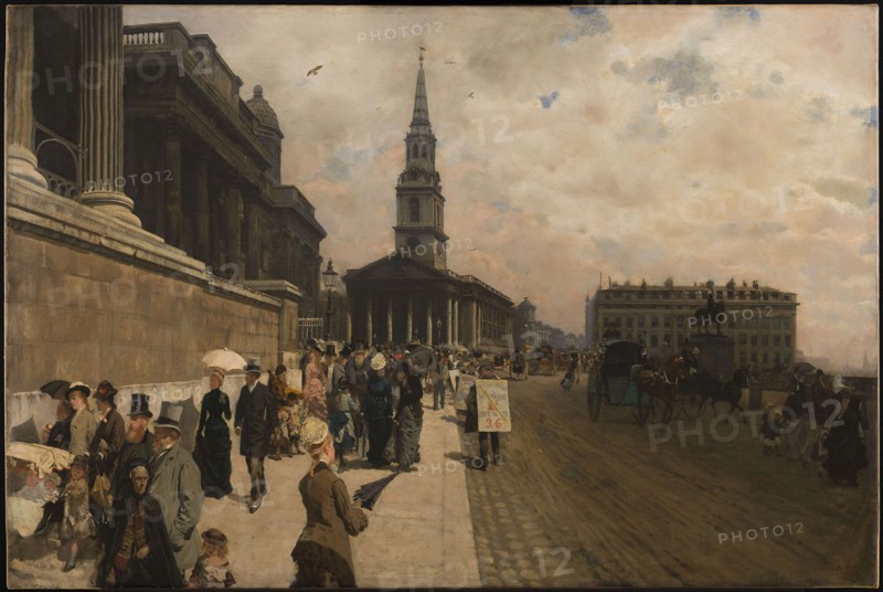 The National Gallery, London, 1877.