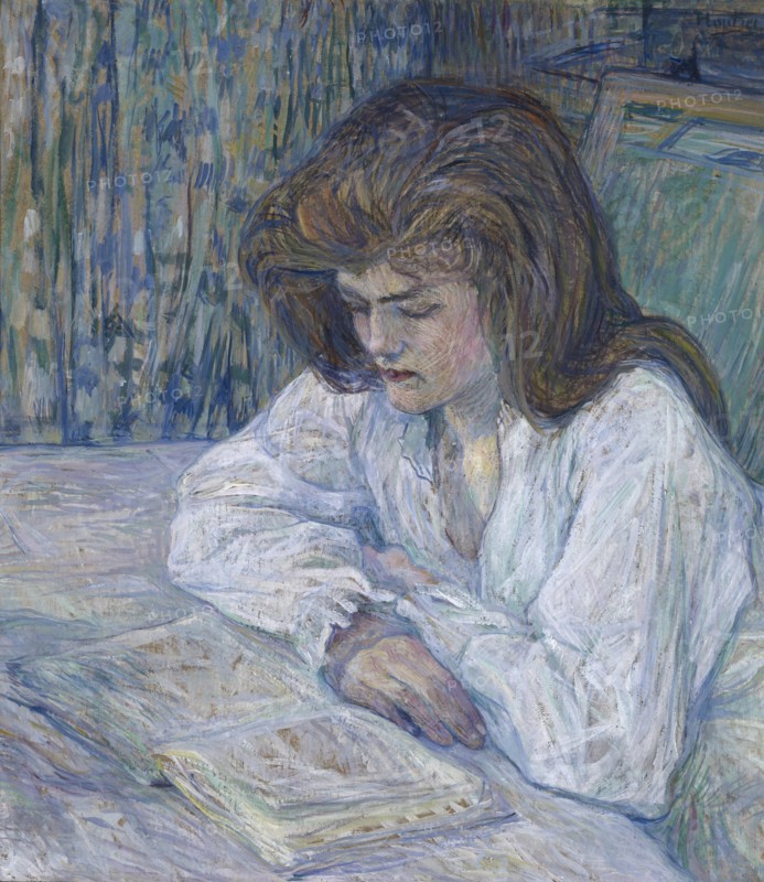 The Reader (La Liseuse) , 1889.