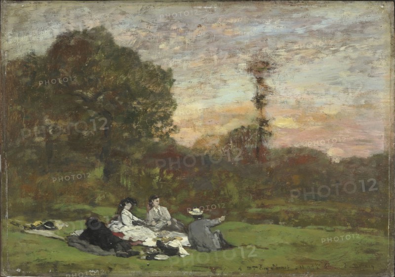 Luncheon on the Grass (Le déjeuner sur l'herbe), 1866.