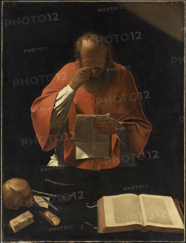 Saint Jerome reading, c. 1650.