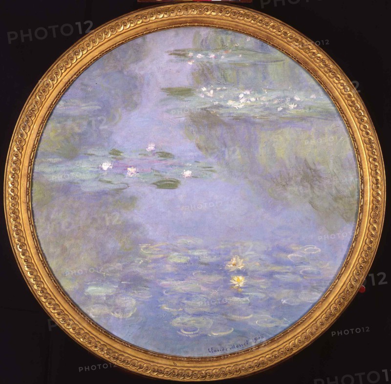 Nymphéas, harmonie bleue, 1908.
