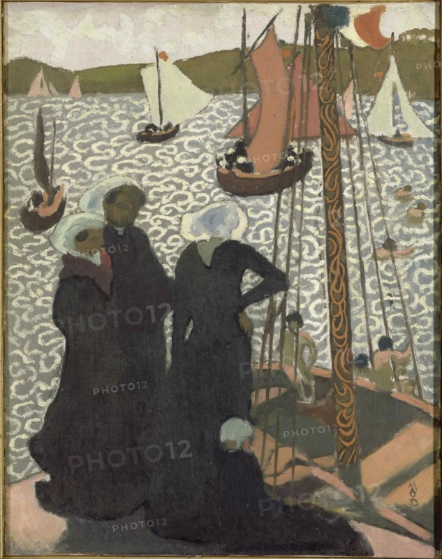 Maurice Denis, Régates à Perros-Guirec, 1892