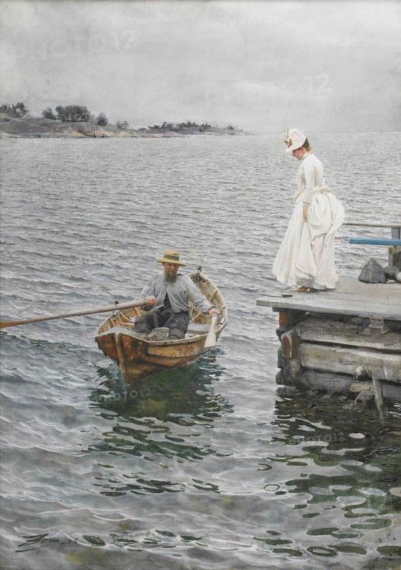 Summer holidays, 1886.