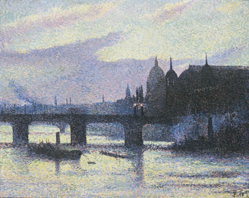 View of London (Cannon Street), 1893.