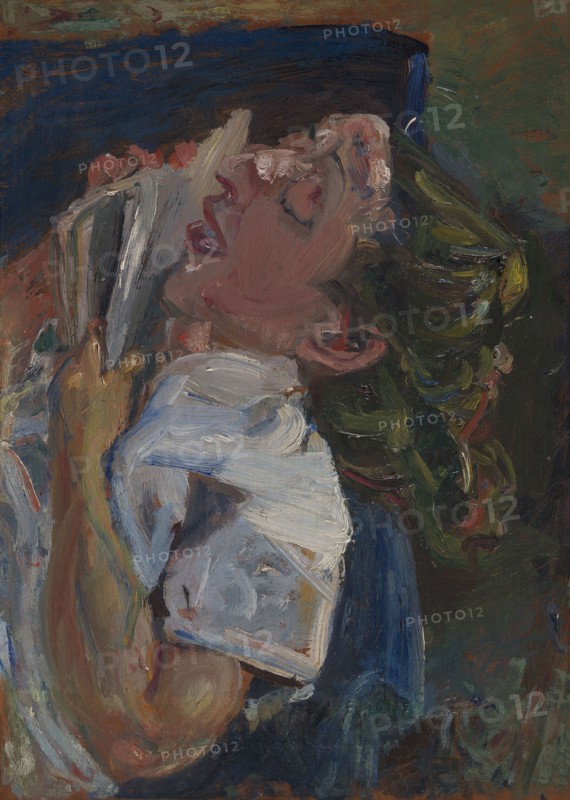 La liseuse endormie. Madeleine Castaing, ca 1937.