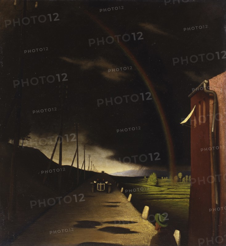 Landscape with Rainbow , 1930.