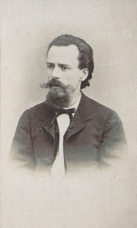 Portrait of the Composer Konstantin Karlovich Albrecht (1836-1893), 1870s-1880s.